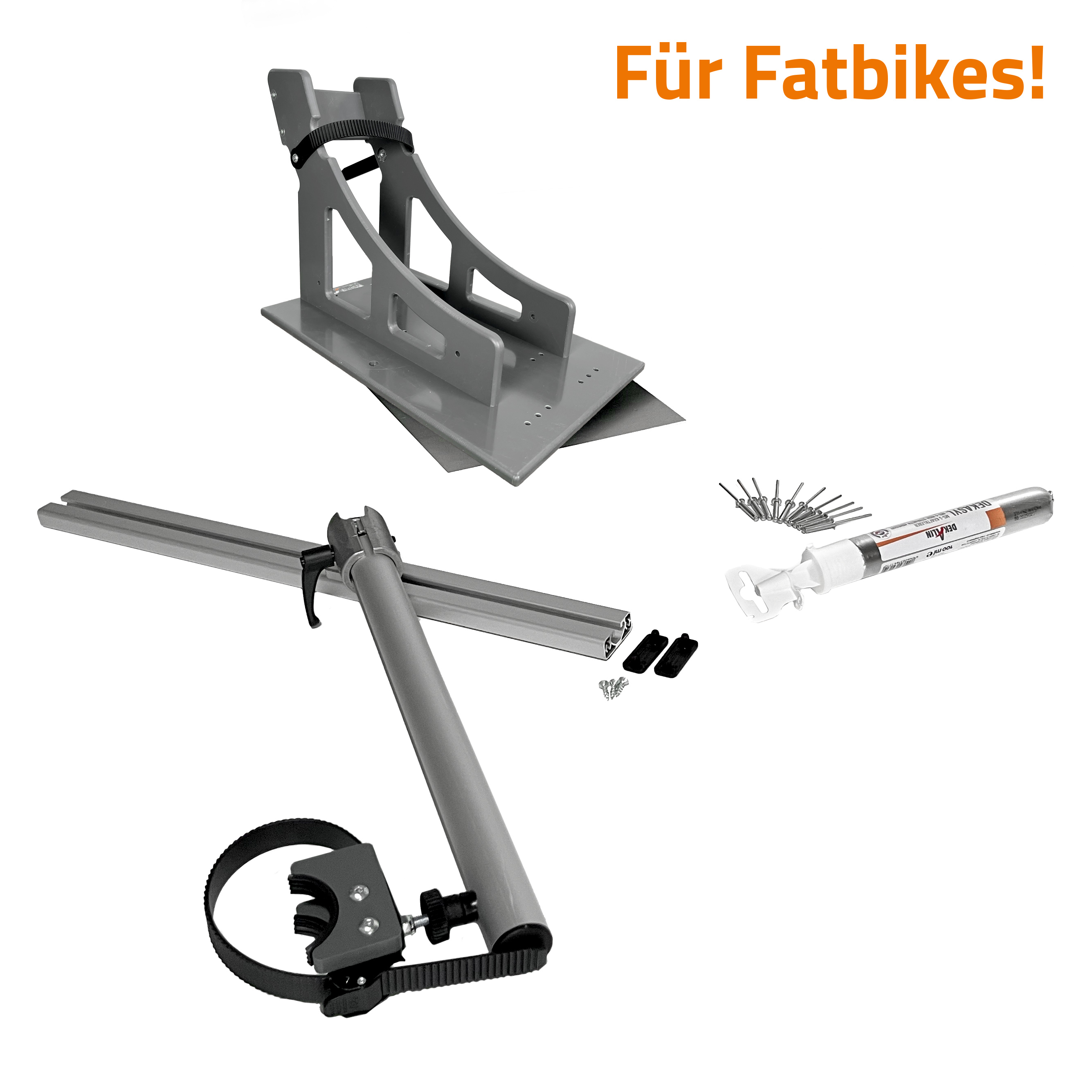 EASY BIKE FIX Set für Fatbikes mit Wandleiste
