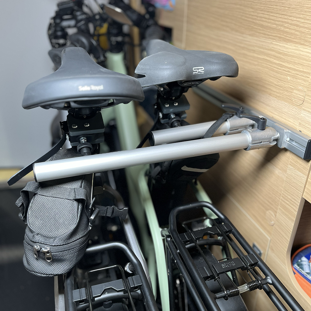 EASY BIKE FIX Set für Fatbikes mit Wandleiste